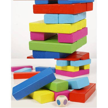 StackMaster | Diversión Viva - Juego de Torre de Madera Tumble